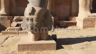 拉梅塞姆-公元前十三世纪法老拉姆斯二世的纪念庙，上埃及塞班墓地的一部分